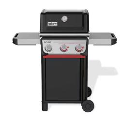 DALLAS LOCATION - Weber Spirit E-325 3-Burner Liquid Propane Gas Grill in Black with Sear Zone