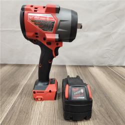AS-IS- Milwaukee M18 1/2 in. Cordless Brushless High Torque Impact Wrench Kit (Battery & Charger)