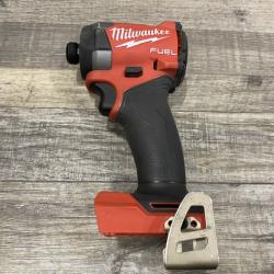 AS-IS Milwaukee FUEL 18V Lithium-Ion Brushless Cordless 1/4 in. Hex Impact Driver Kit