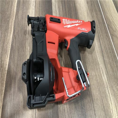 AS-IS Milwaukee FUEL 18-Volt Lithium-Ion Brushless Cordless Coil Roofing Nailer (Tool Only)