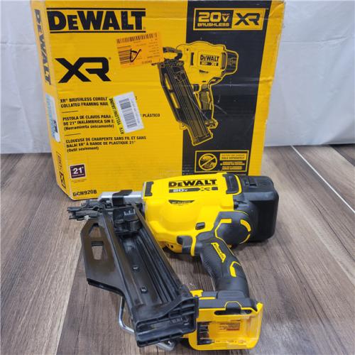 AS-IS DEWALT 20-Volt 21° Cordless Framing Nailer (Tool-Only)