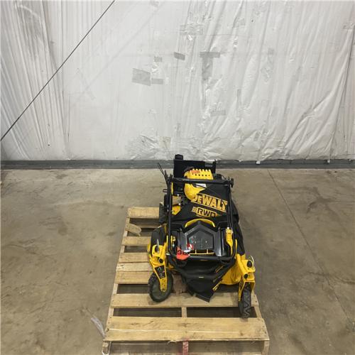 Houston Location - AS-IS Outdoor Power Equipment DEWALT LAWN MOWER 28 INCH WIDE CUT