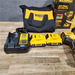 HOUSTON LOCATION - AS - IS DEWALT ATOMIC 20-Volt MAX Lithium-Ion Cordless Combo Kit