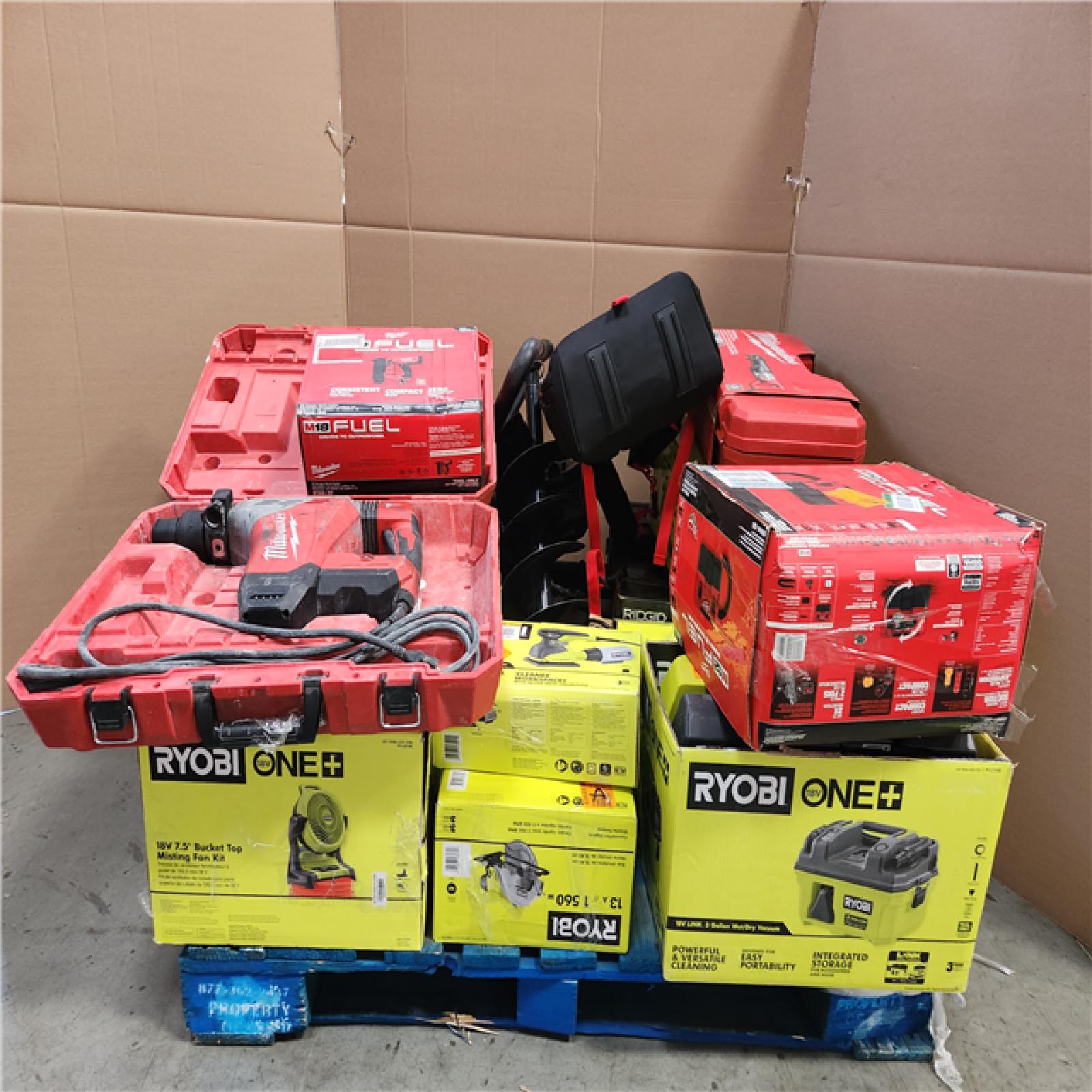 CALIFORNIA AS-IS TOOL PALLET