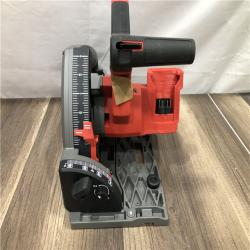 AS-IS Milwaukee FUEL 18V Lithium-Ion Cordless Brushless 6-1/2 in. Plunge Cut Track Saw (Tool-Only)