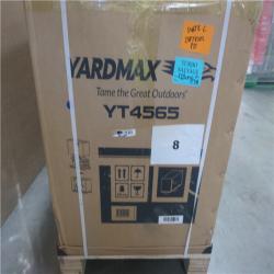CALIFORNIA AS-IS YARDMAX DUAL ROTATING REAR TINE TILLER