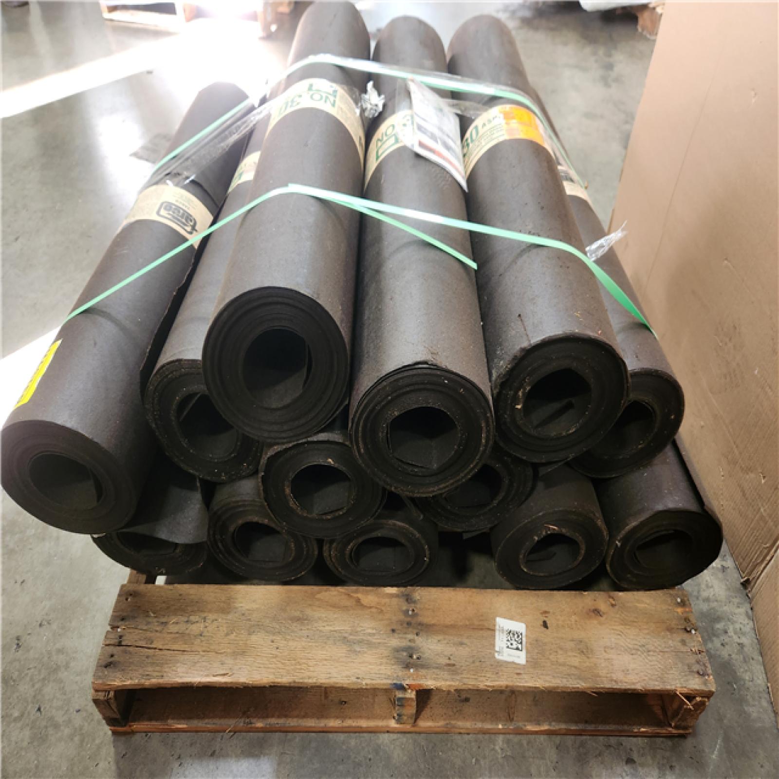 Phoenix AS-IS TARCO 30 lb. Asphalt Felt 216 Sq. Feet Per Roll (13-Rolls)