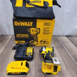 AS-IS DEWALT ATOMIC 20V MAX* Brushless Cordless Compact 1/4 in. Impact Driver Kit