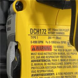 AS-IS DEWALT ATOMIC 20V MAX Cordless Brushless Ultra-Compact 5/8 in. SDS Plus Hammer Drill (Tool Only)