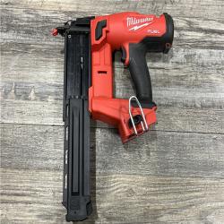 AS-IS Milwaukee FUEL 18-Volt Lithium-Ion Brushless Cordless Gen II 18-Gauge Brad Nailer (Tool-Only)