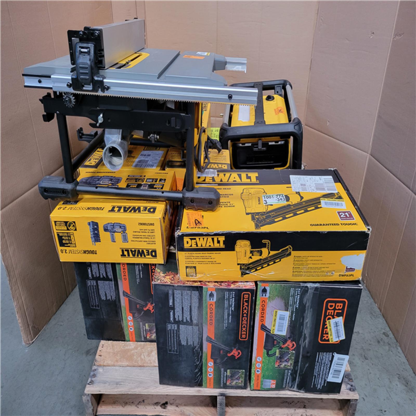 CALIFORNIA AS-IS TOOL PALLET