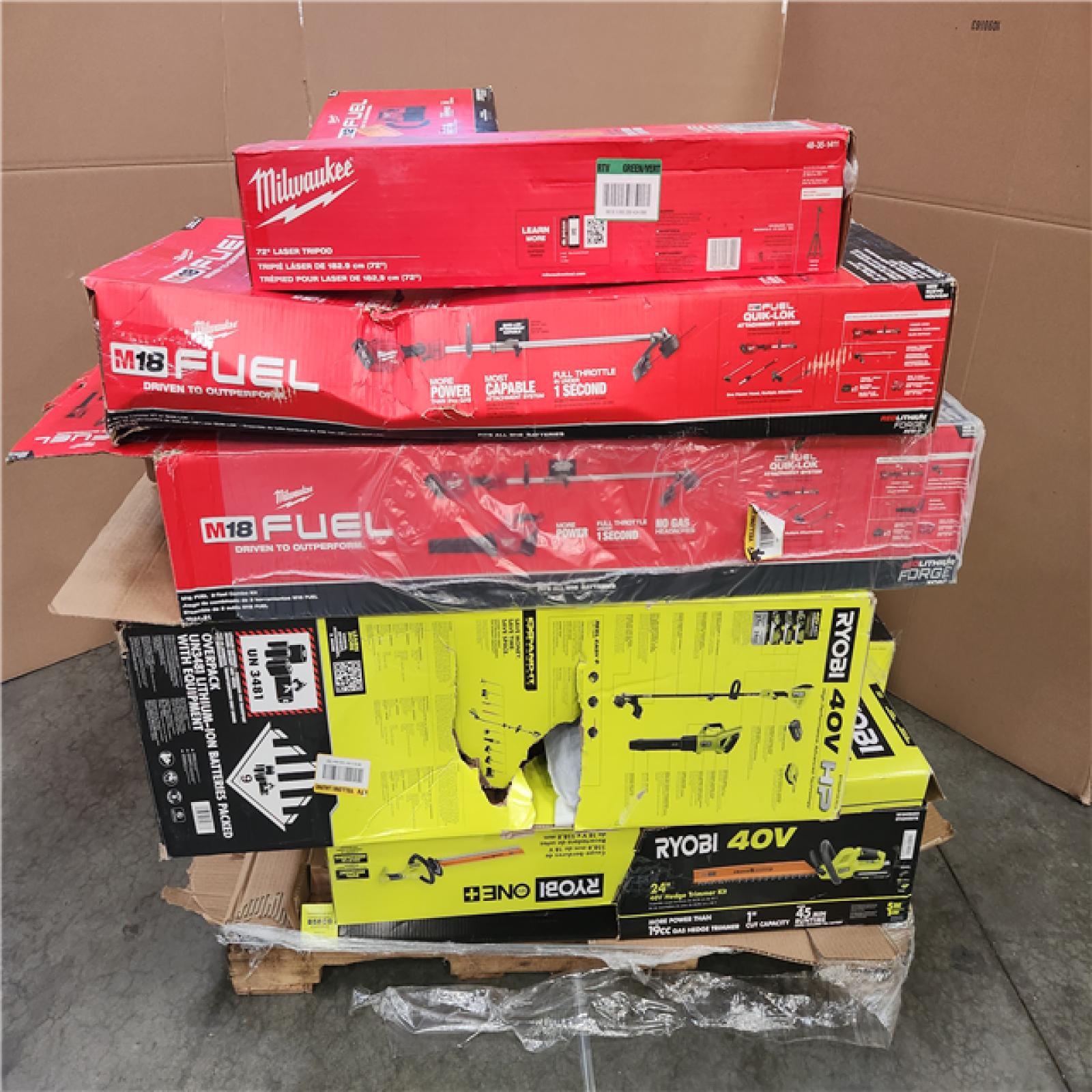 CALIFORNIA AS-IS TOOL PALLET