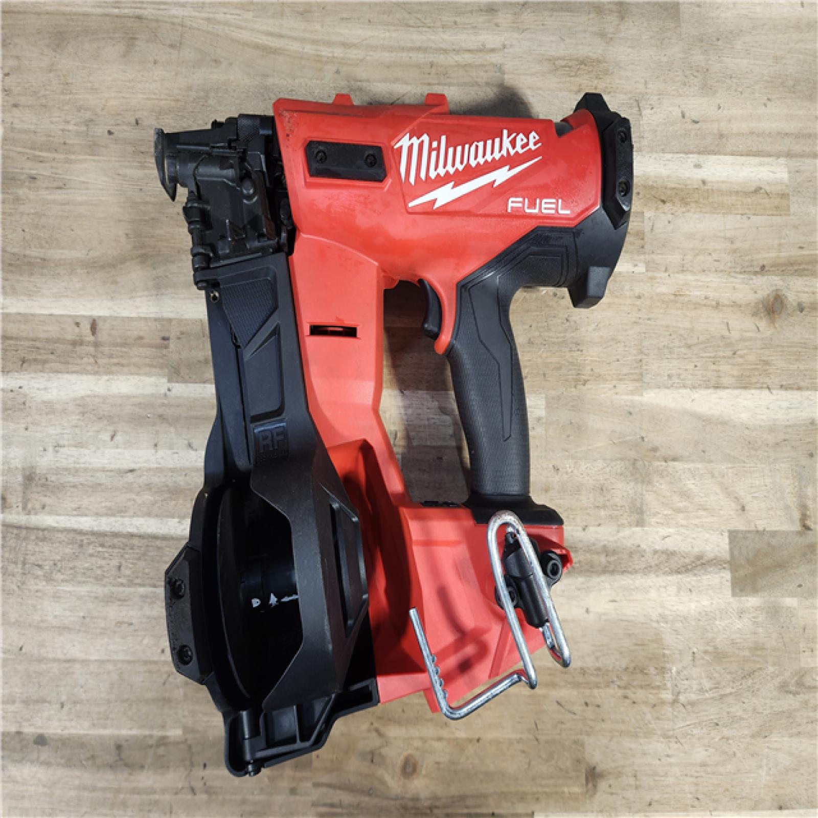 HOUSTON LOCATION - AS-IS Milwaukee M18 FUEL Coil Roofing Nailer (TOOL ONLY)
