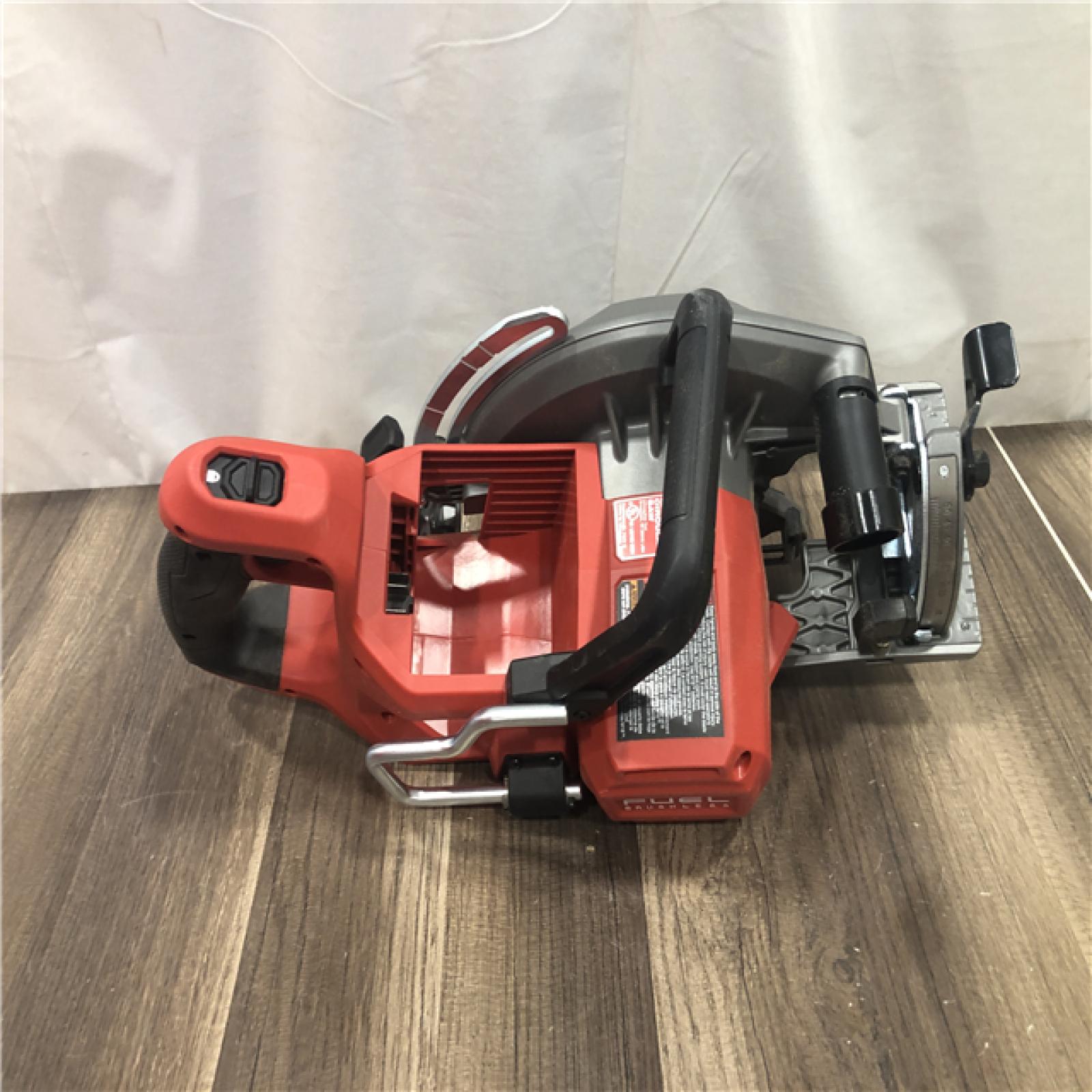 AS-IS Milwaukee FUEL 18V Lithium-Ion Cordless 7-1/4 in. Rear Handle Circular Saw (Tool-Only)