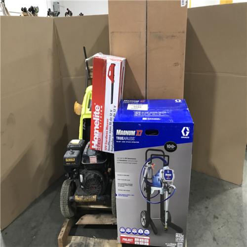 CALIFORNIA AS-IS OUTDOOR POWER EQUIPMENT