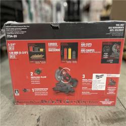 NEW! - Milwaukee M18 FUEL 18V Lithium-Ion Brushless Cordless 10 in. Dual Bevel Sliding Compound Miter Saw (Tool-Only)