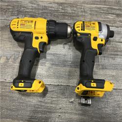 AS-IS DEWALT 20V MAX Cordless Drill/Impact 2 Tool Combo Kit