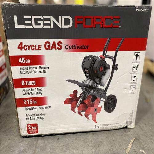 NEW! - NEW! - Legend Force 15 in. 46 cc Gas Powered 4-Cycle Gas Cultivator