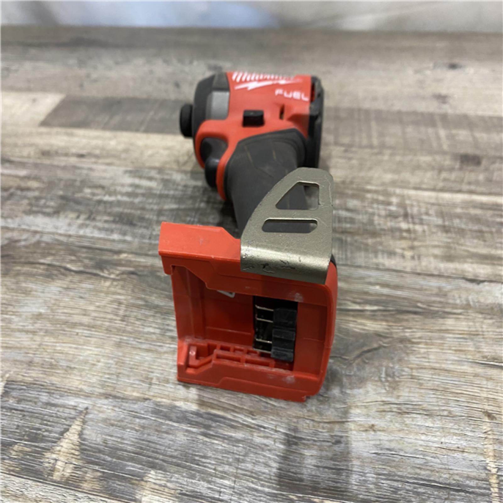 AS-IS Milwaukee FUEL 18V Lithium-Ion Brushless Cordless 1/4 in. Hex Impact Driver Kit