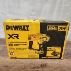 NEW!  in Box DEWALT DCN681D1 20V 18Ga Stapler Kit