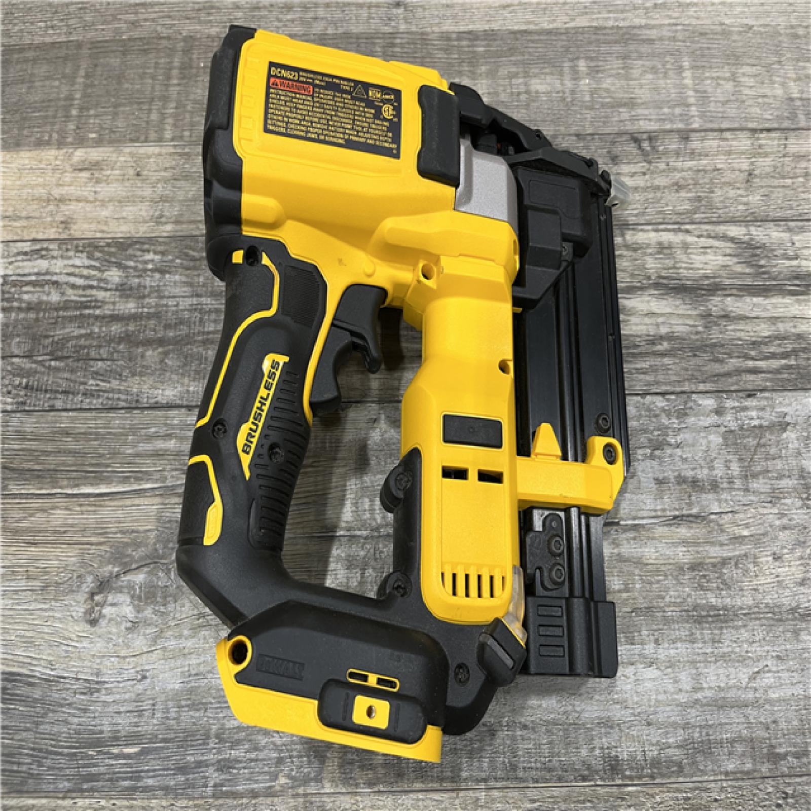 AS-IS DEWALT ATOMIC 20V MAX Lithium Ion Cordless 23 Gauge Pin Nailer (Tool Only)