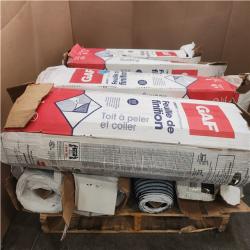 Phoenix Pallet of 8 NEW GAF Liberty 3 ft. x 34 ft. (100 sq. ft.) SBS Self-Adhering Cap Sheet Roll for Low Slope Roofing in Black