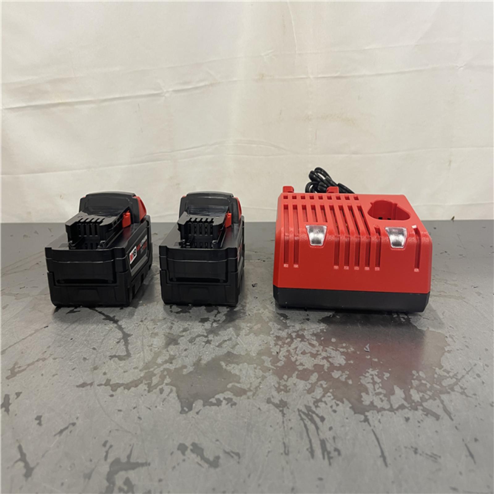 M18 18-Volt Lithium-Ion XC Starter Kit with Two 5.0Ah Batteries and Charger