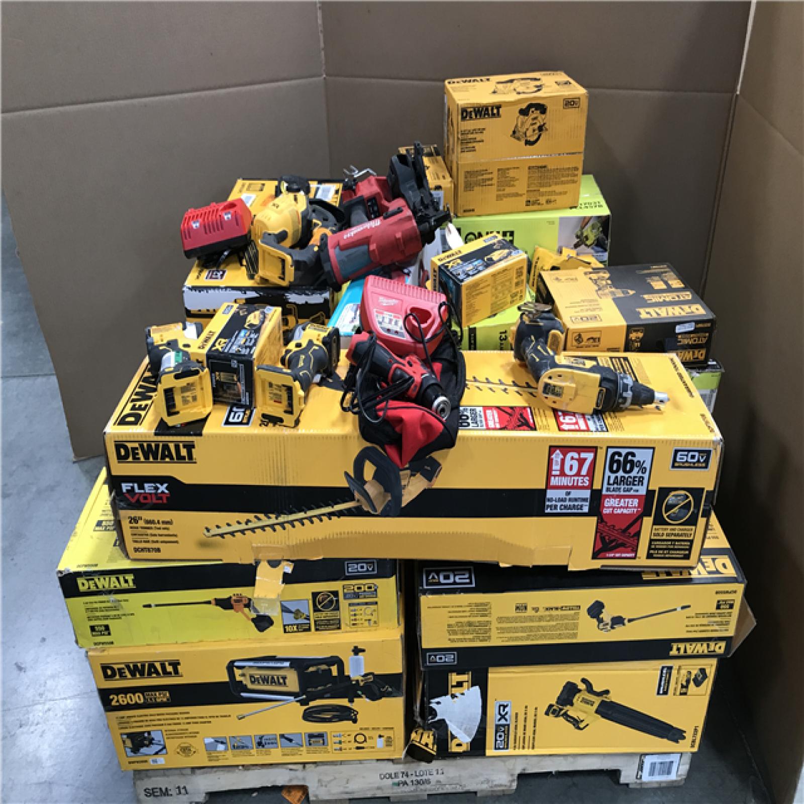 CALIFORNIA AS-IS TOOL PALLET