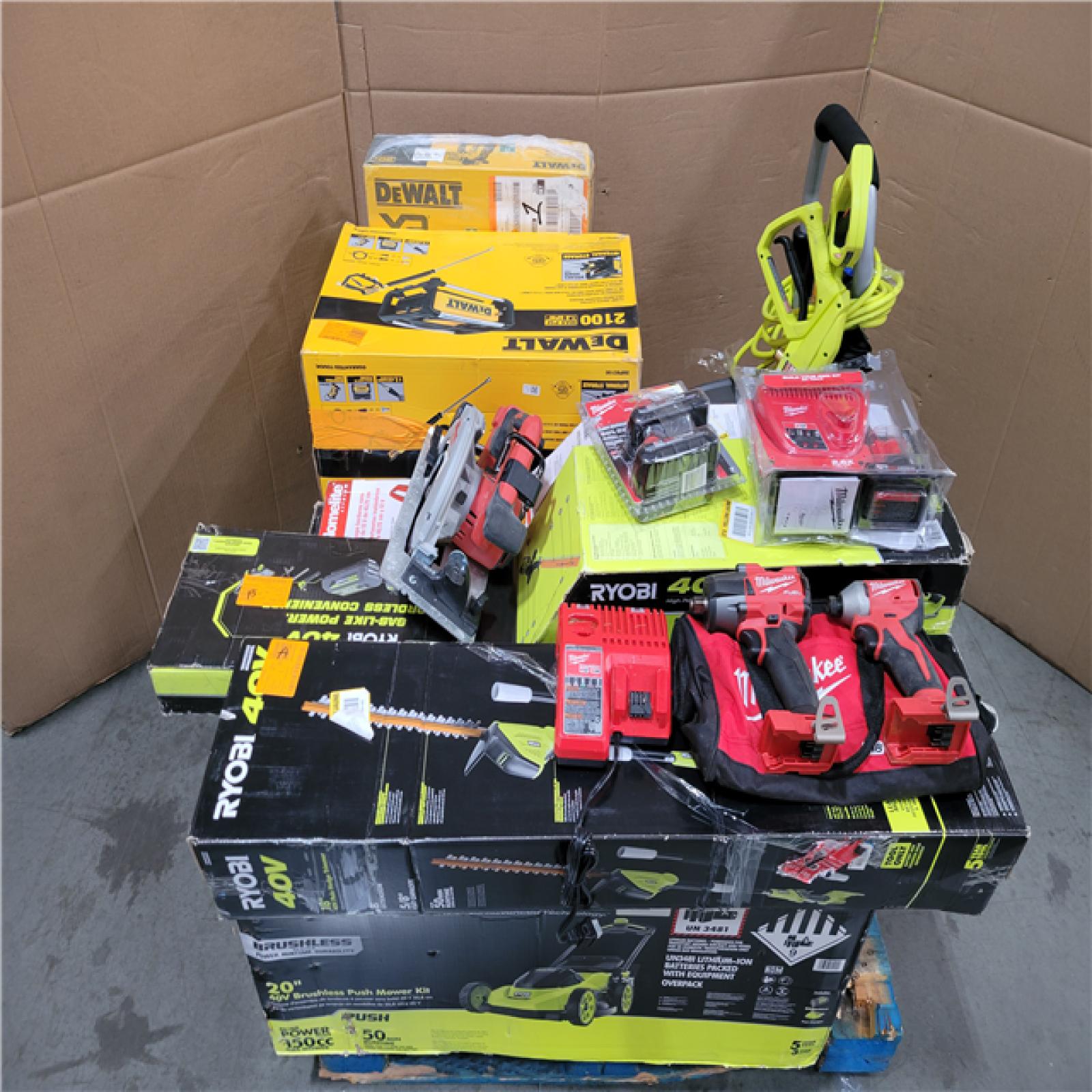 CALIFORNIA AS-IS TOOL PALLET