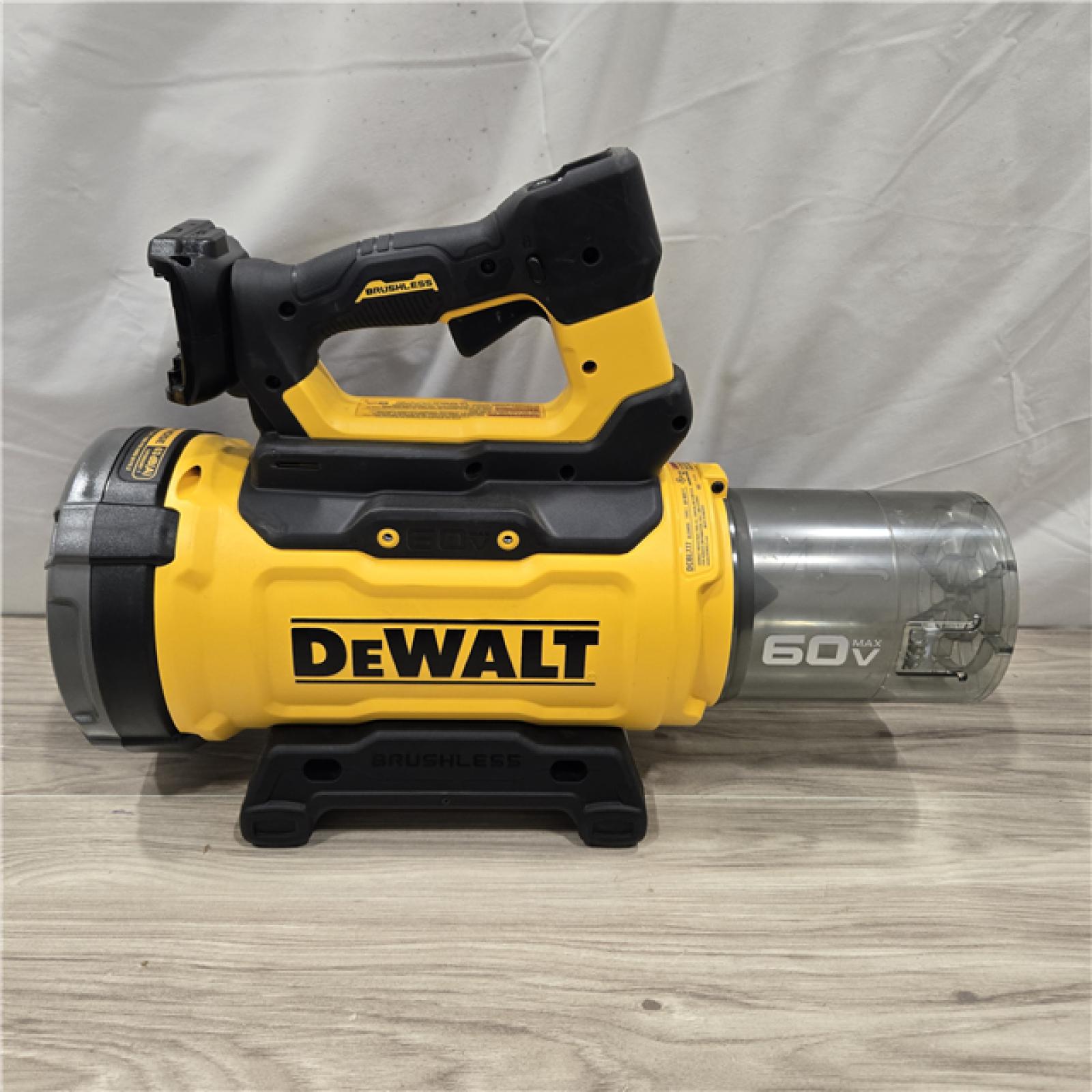 AS-IS DEWALT FLEXVOLT 60V MAX 160 MPH 760 CFM Cordless Axial Blower Kit