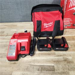 HOUSTON LOCATION - AS-IS Milwaukee 18V Lithium-Ion Cordless Drill Driver/Impact Driver Combo Kit