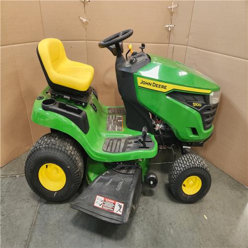 CALIFORNIA AS-IS JOHN DEERE S100 SIT DOWN MOWER