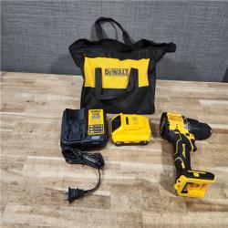 HOUSTON LOCATION - AS - IS DEWALT ATOMIC 20V Cordless 1/2 in. Compact Hammer Drill Kit