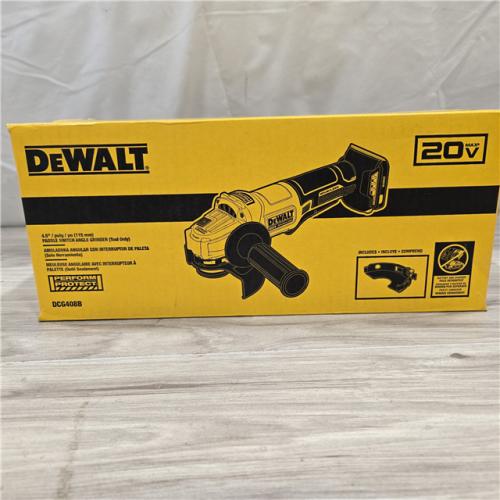 NEW! - DeWalt 20V MAX Cordless 4-1/2 in. Angle Grinder (Tool-Only)