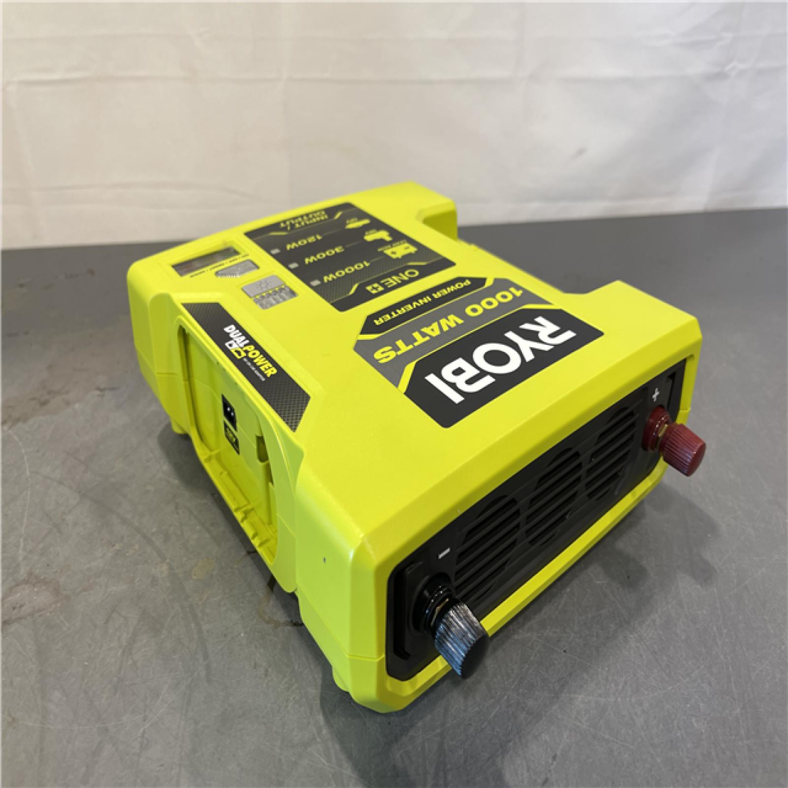 AS-IS - RYOBI ONE+ 18V 1000-Watt Max 12-Volt Automotive Power Inverter