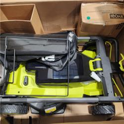Dallas Location - As-Is RYOBI 80V HP Brushless Battery Cordless Electric 30 in.Lawn Mower with Battery and Charger