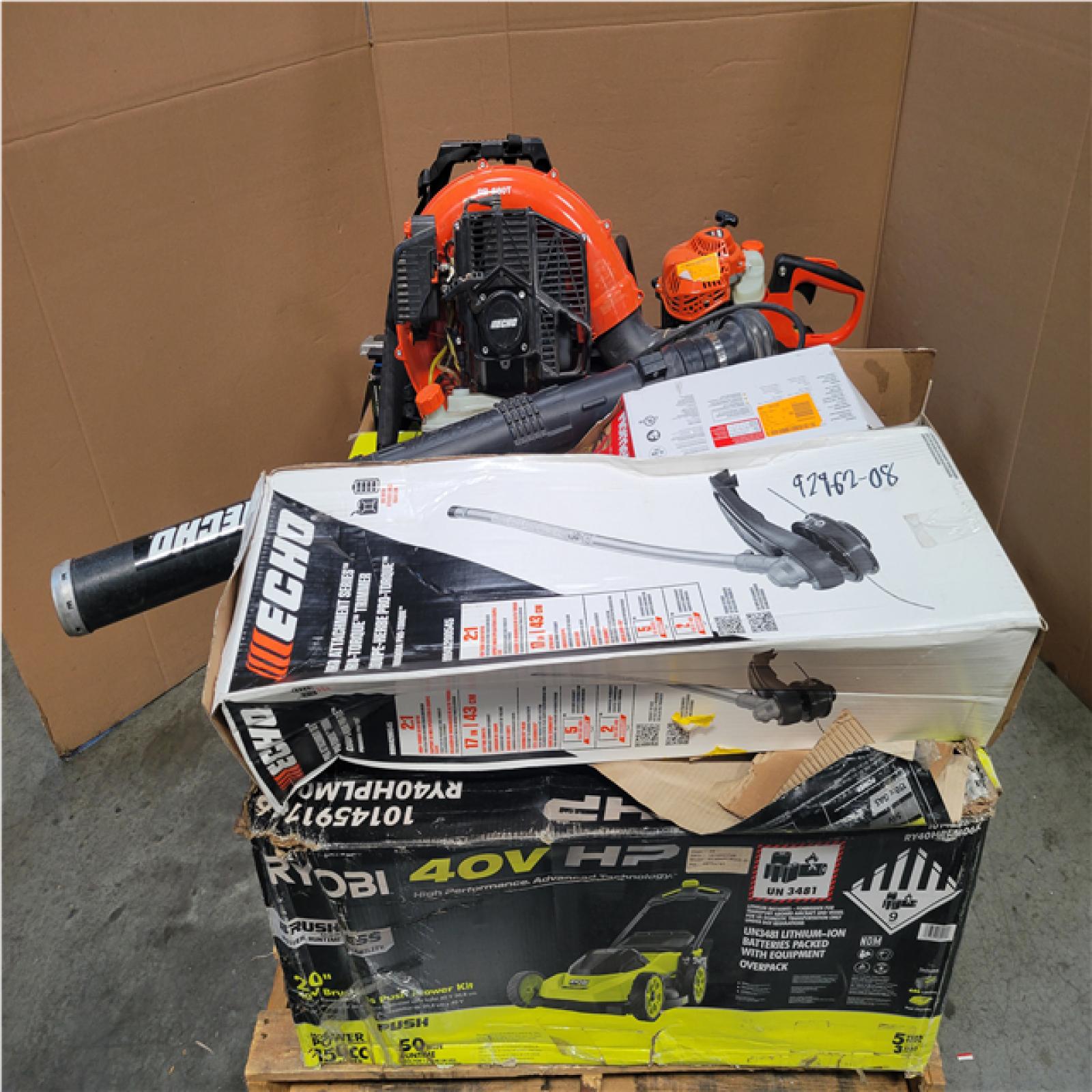 CALIFORNIA AS-IS OUTDOOR POWER EQUIPMENT