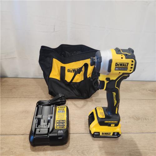 AS-IS- DEWALT ATOMIC 20V MAX* Brushless Cordless Compact 1/4 in. Impact Driver Kit