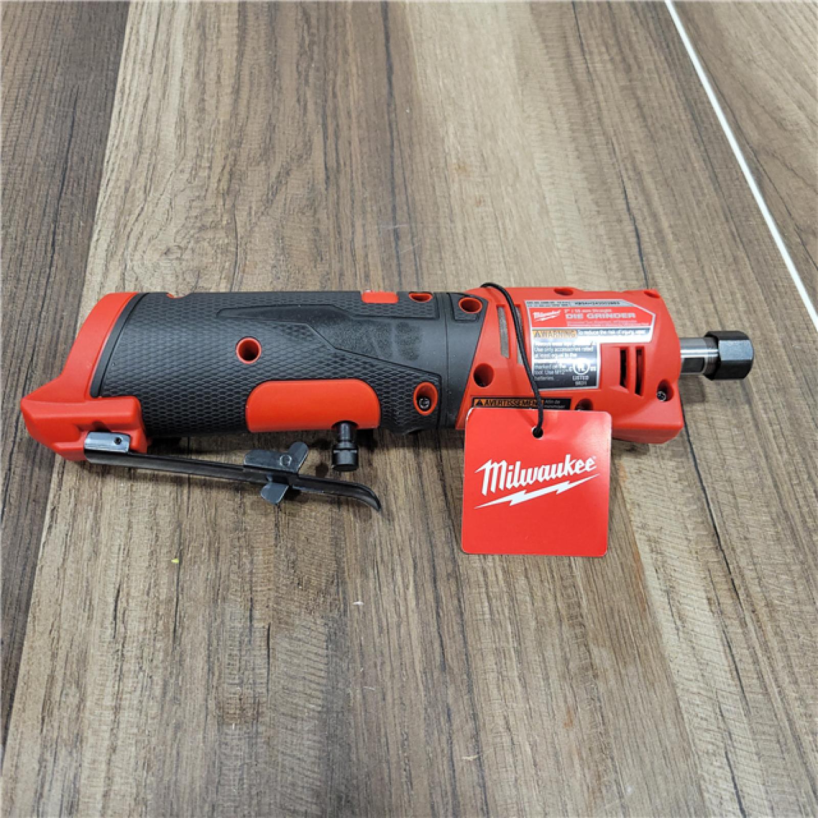 AS-IS Milwaukee M12 FUEL Brushless Cordless Straight Die Grinder (Tool-Only)
