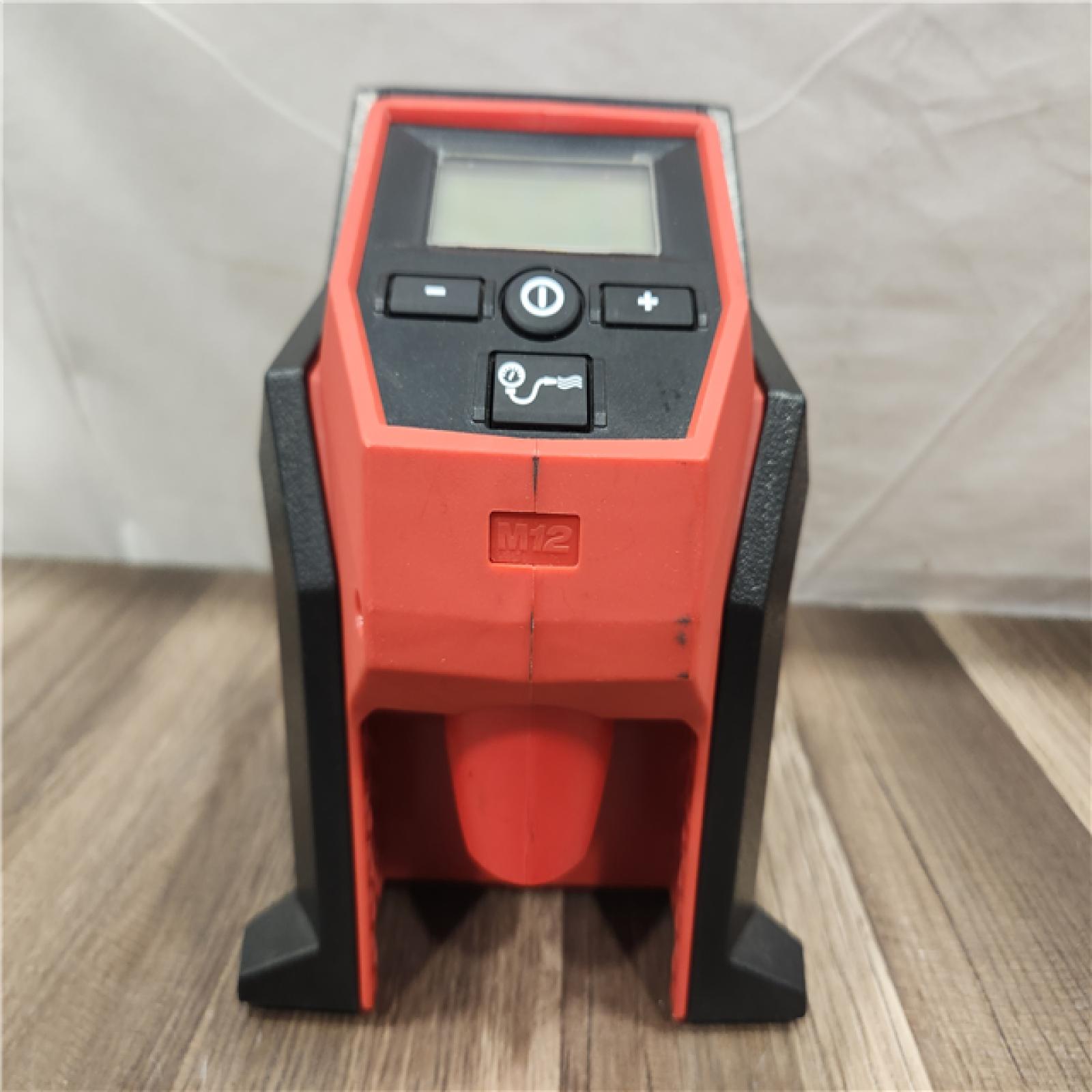 AS-IS- Milwaukee M12 Compact Inflator (Tool Only)