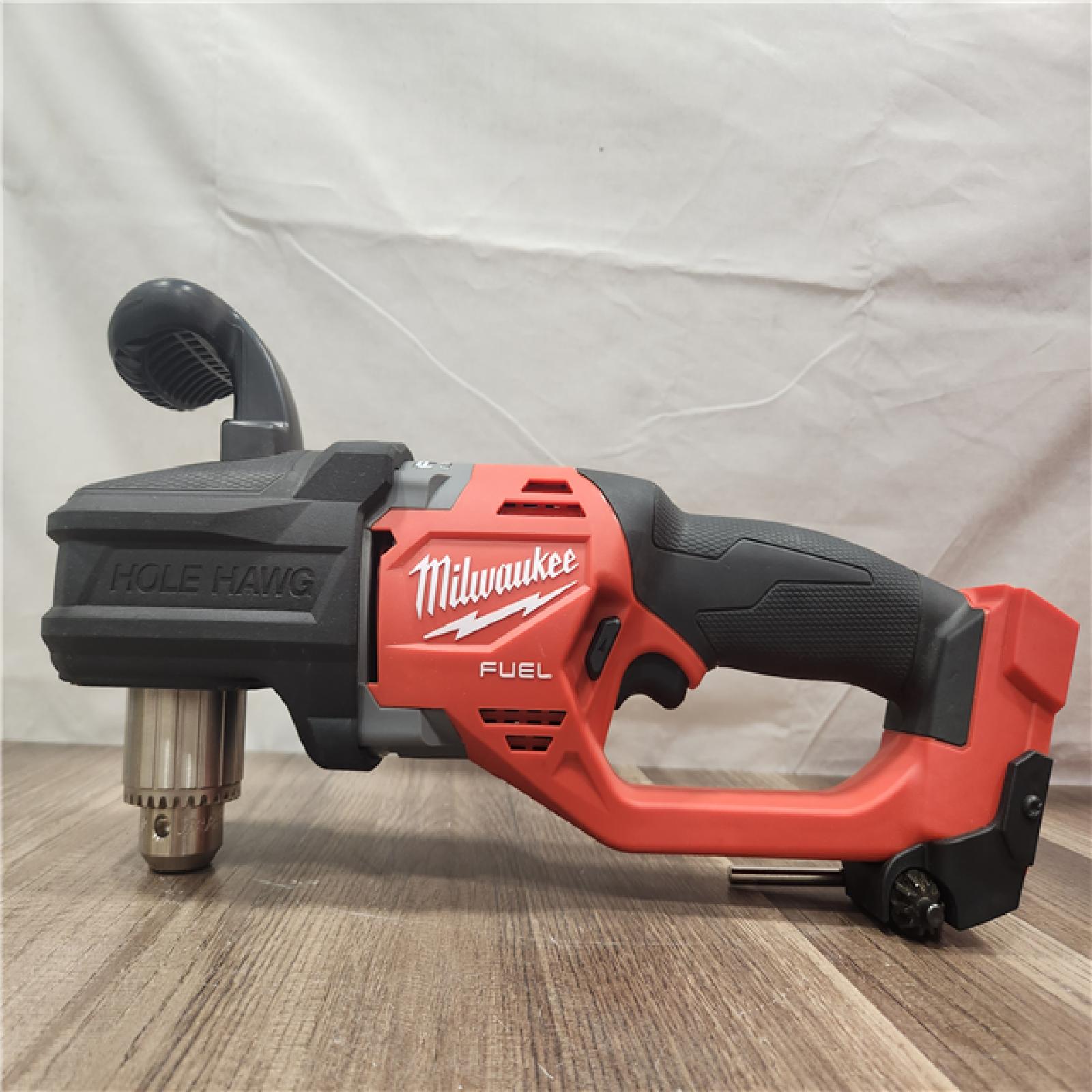 AS-IS- Milwaukee M18 18V Fuel Hole Hawg 1/2  Right Angle Drill (Tool-Only)