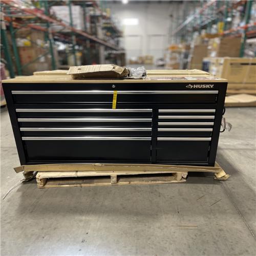 DALLAS LOCATION- AS-IS Husky Modular Tool Storage 52 in. W x 20 in. D Standard Duty Black Mobile Workbench Cabinet (2 UNITS)
