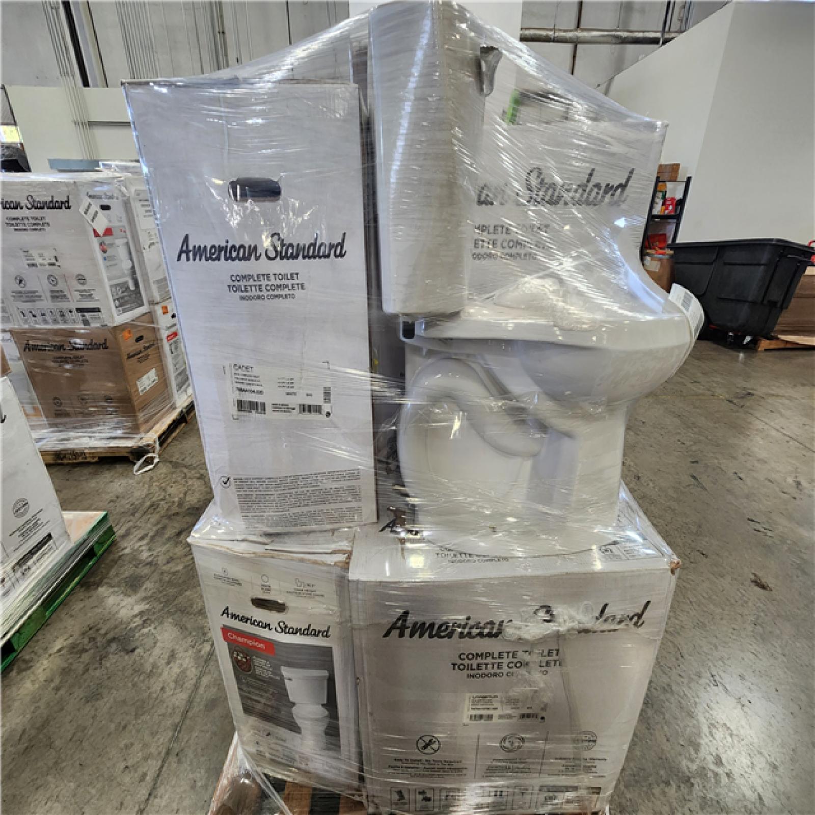 Phoenix AS-IS Mixed American Standard Toilet Pallet (6 Toilets)