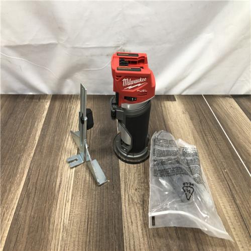 AS-IS Milwaukee FUEL 18V Lithium-Ion Brushless Cordless Compact Router (Tool-Only)