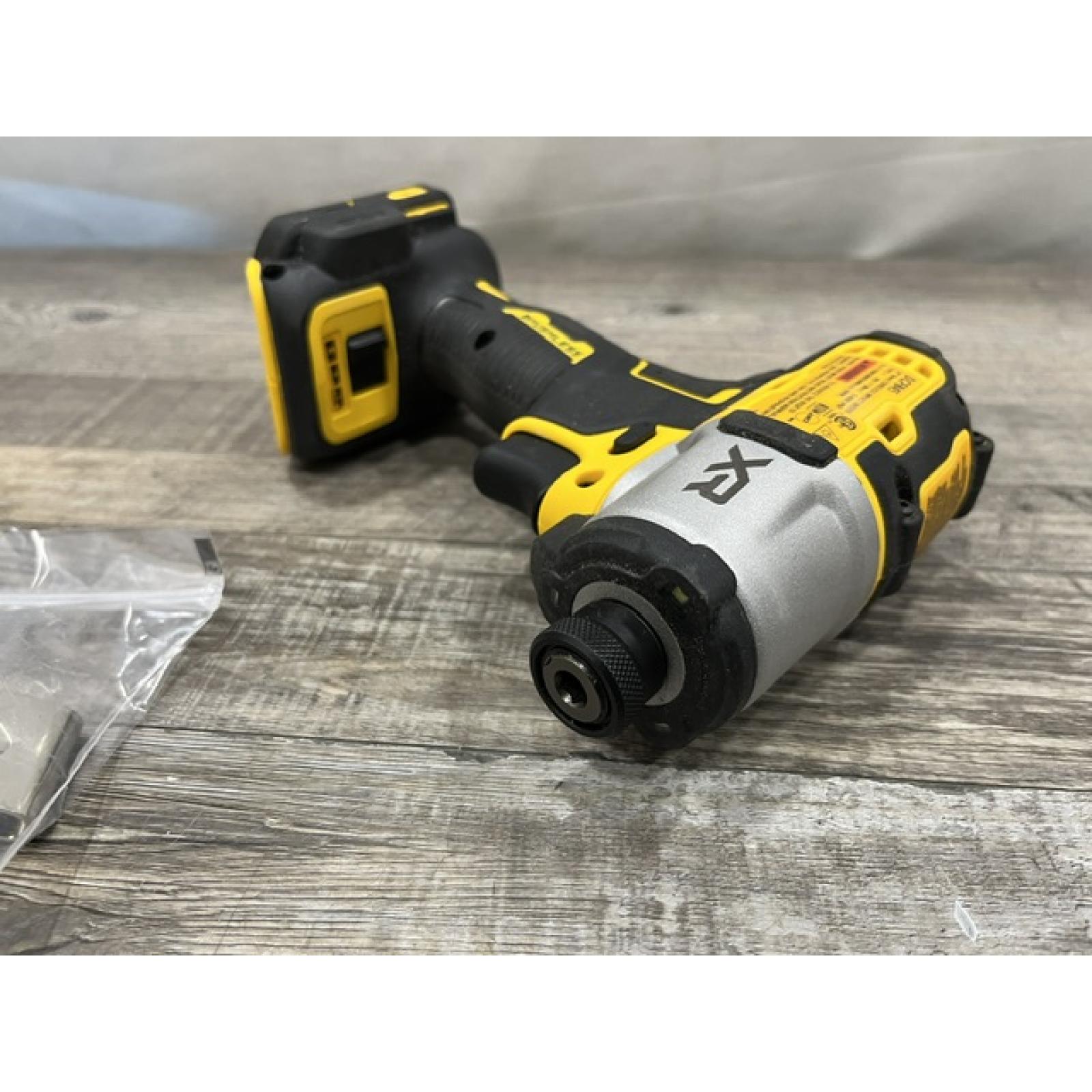 AS-IS DEWALT 20-Volt Maximum XR Cordless Brushless 1/4 in. 3-Speed Impact Driver (Tool-Only)