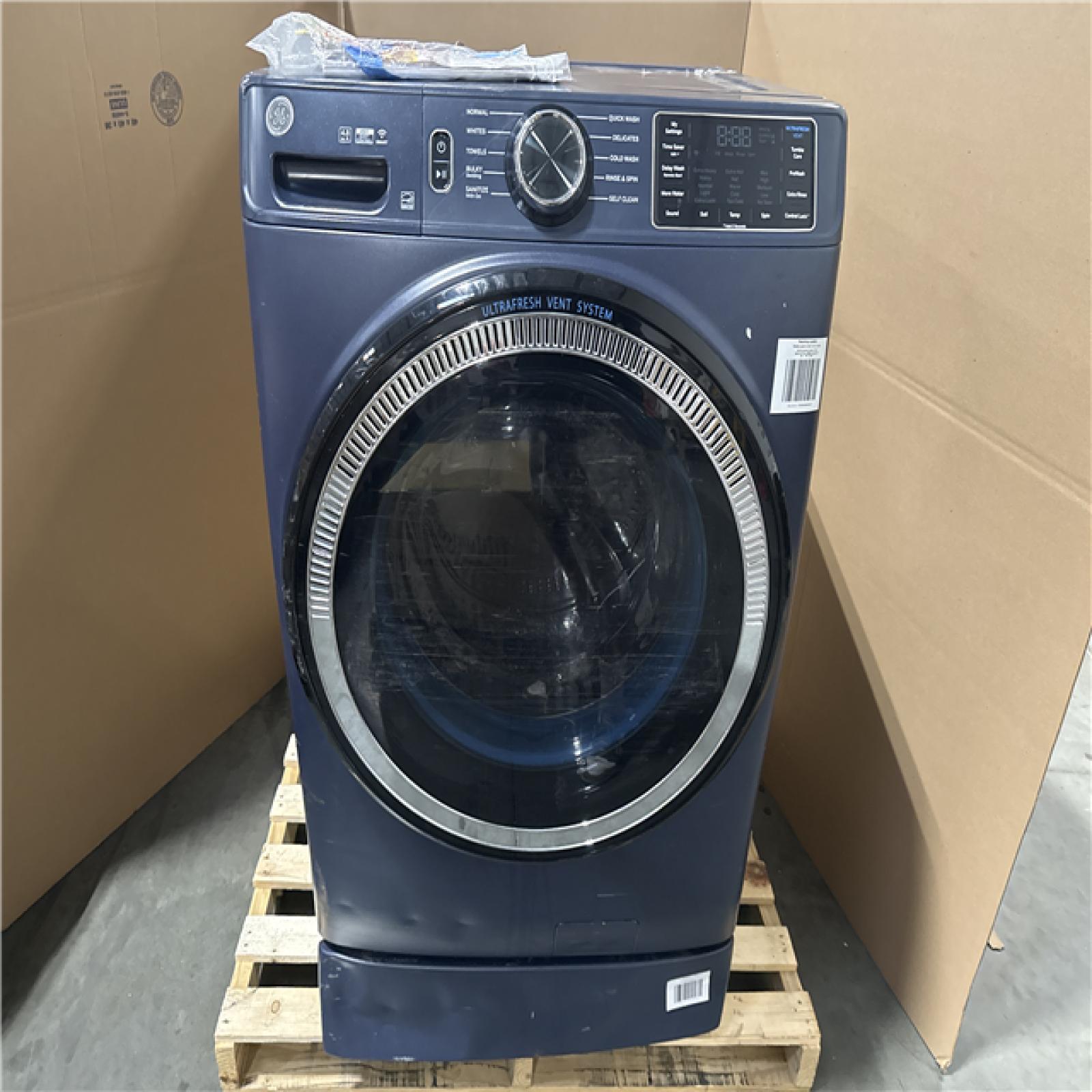 CALIFORNIA AS-IS GE WASHING MACHINE GFW550SPR4RS HOME IMPROVEMENT PALLET