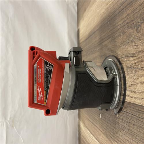 AS-IS Milwaukee FUEL 18V Lithium-Ion Brushless Cordless Compact Router (Tool-Only)