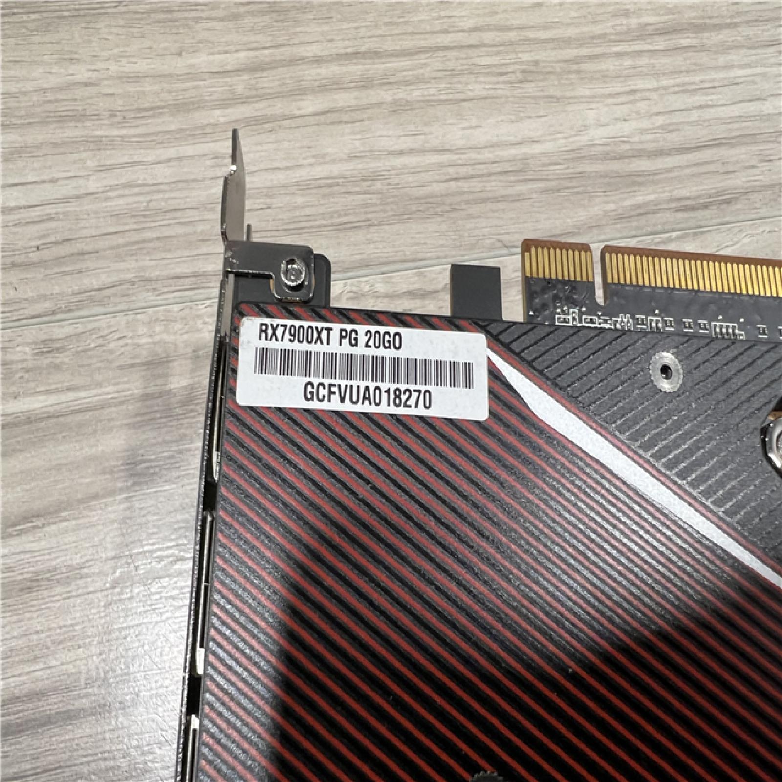 AS-IS ASRock AMD Radeon RX 7900 XT 20GB OC GDDR6 Phantom Gaming Graphics Card rx7900xt pg 20go