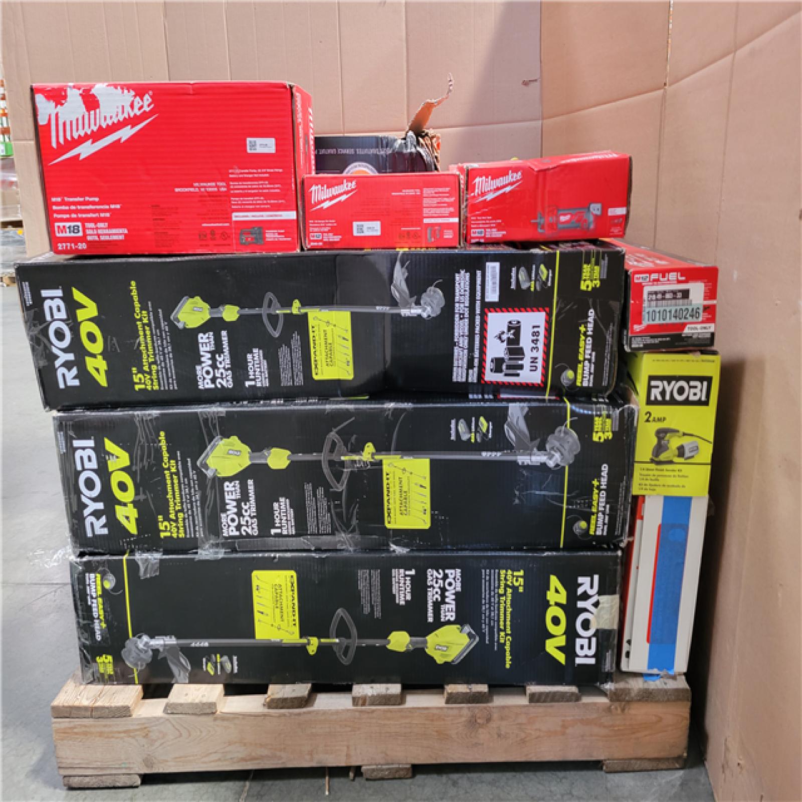 CALIFORNIA AS-IS TOOL PALLET