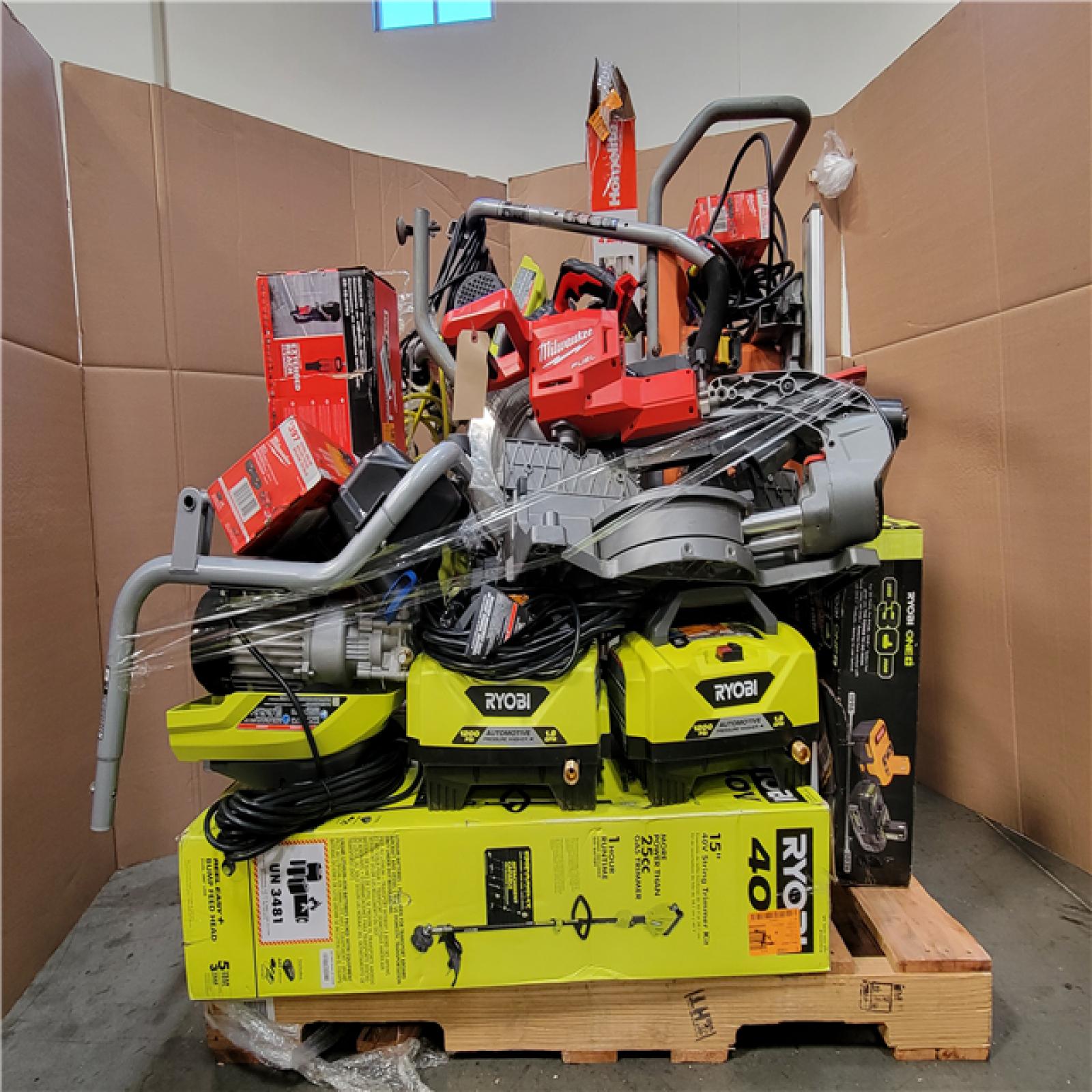 CALIFORNIA AS-IS TOOL PALLET